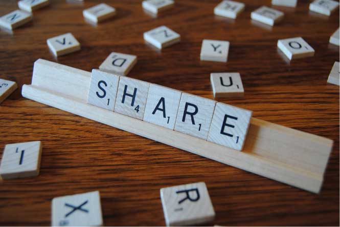 Share content to make friends